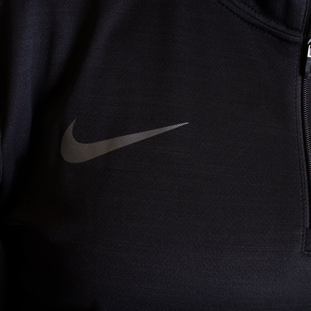 Classic Oregon O, Nike, Black, Pullover, Performance/Dri-FIT, Women, Intensity, Mom, 1/4-Zip, Sweatshirt, 745919